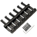 Part of musiclily ultra 10 8mm hardened steel vintage style saddles for strat style electric guitar bridge mx3043 6p