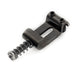 detail of musiclily ultra 10 8mm hardened steel vintage style saddles for strat style electric guitar bridge mx3043 6p