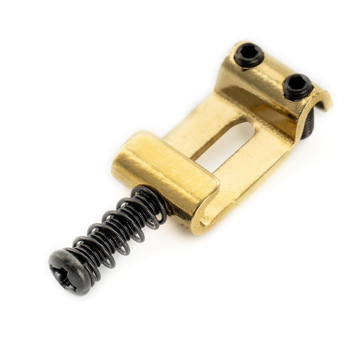 Musiclily Ultra 10.8mm 硬化鋼 ヴィンテージ ブリッジサドル Stratストラトエレキギター用 ブラック(6個セット)