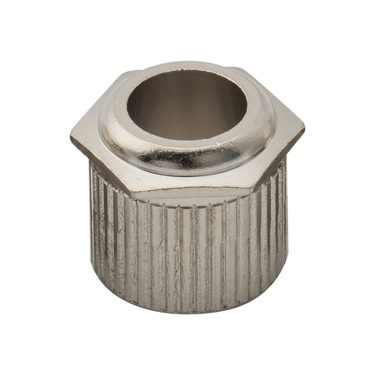 Musiclily Ultra Solid Brass - Casquillos de conversión para afinador de guitarra hexagonal de 6 mm a 10 mm, tamaño vintage a moderno, clavijas de afinación, adaptadores de casquillos, juego de 6