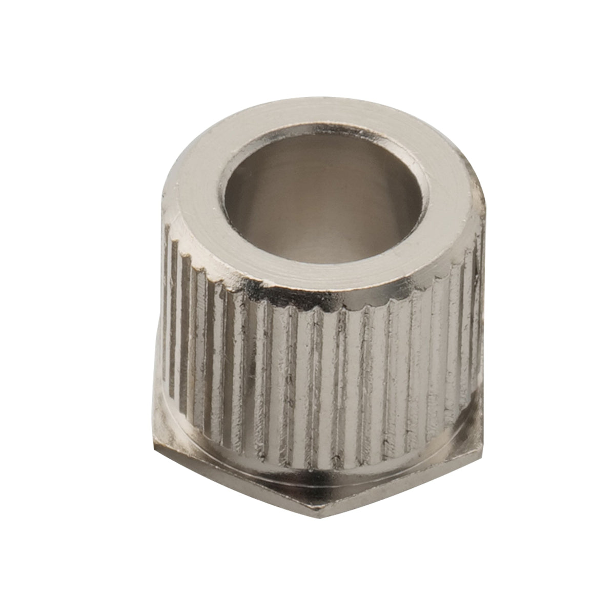 Musiclily Ultra Solid Brass - Casquillos de conversión para afinador de guitarra hexagonal de 6 mm a 10 mm, tamaño vintage a moderno, clavijas de afinación, adaptadores de casquillos, juego de 6