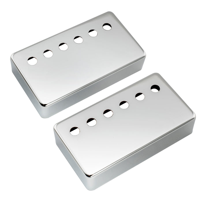 musiclily pro 50 52mm nickel silver alloy humbucker pickup covers set for imported electric guitar mx3077mx3078p, gold