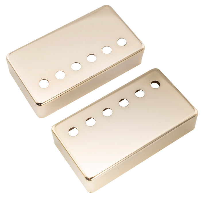 Ensemble de caches pour micros humbucker Musiclily Pro 50/52 mm en alliage nickel-argent pour guitare électrique importée