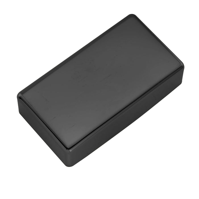 Musiclily Pro No-Hole Sealed Nickel Silver Alloy Humbucker Pickup Cover for Electric Guitar, Black