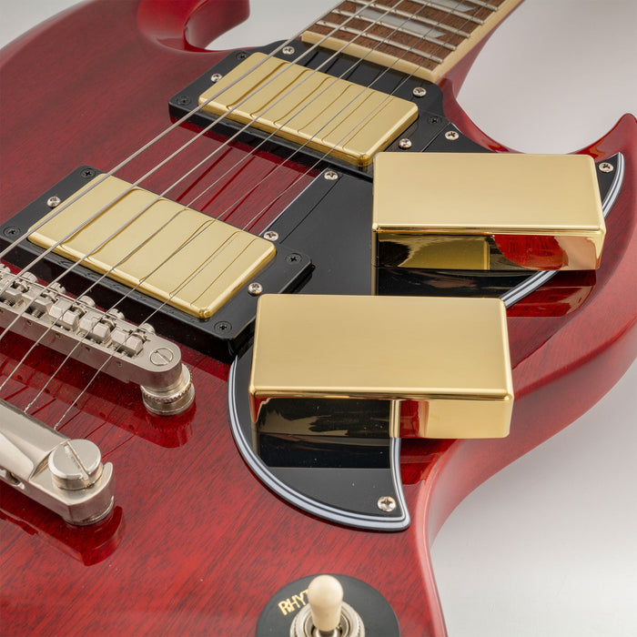 Musiclily Pro No-Hole Sealed Nickel Silver Alloy Humbucker Pickup Cover for Electric Guitar