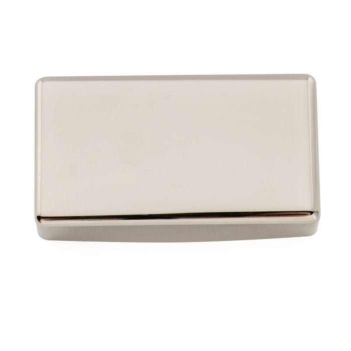 Musiclily Pro No-Hole Sealed Nickel Silver Alloy Humbucker Pickup Cover for Electric Guitar