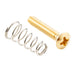details of musiclily ultra unc 6 32 3 4 inch stainless steel single coil pickup mounting screws and springs set for usa mexico fender strat style electric guitar mx3087 2m563 2p