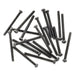 musiclily ultra unc 3 48x1 1 inch stainless steel humbucker pickup mounting screws for american made electric guitar mx3088 20p, black