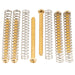 Part of musiclily ultra unc 3 48 1 1 inch stainless steel humbucker pickup mounting screws and springs set for american made electric guitar mx3088 6m562 6p