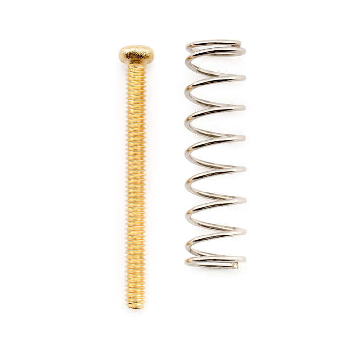 detail of musiclily ultra unc 3 48x1 1 inch stainless steel humbucker pickup mounting screws and steel springs set for american made electric guitar mx3088 6mx3455 6p