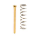 detail of musiclily ultra unc 3 48x1 1 inch stainless steel humbucker pickup mounting screws and steel springs set for american made electric guitar mx3088 6mx3455 6p