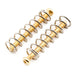 musiclily ultra unc 3 48x1 1 inch stainless steel humbucker pickup mounting screws and steel springs set for american made electric guitar mx3088 6mx3455 6p details