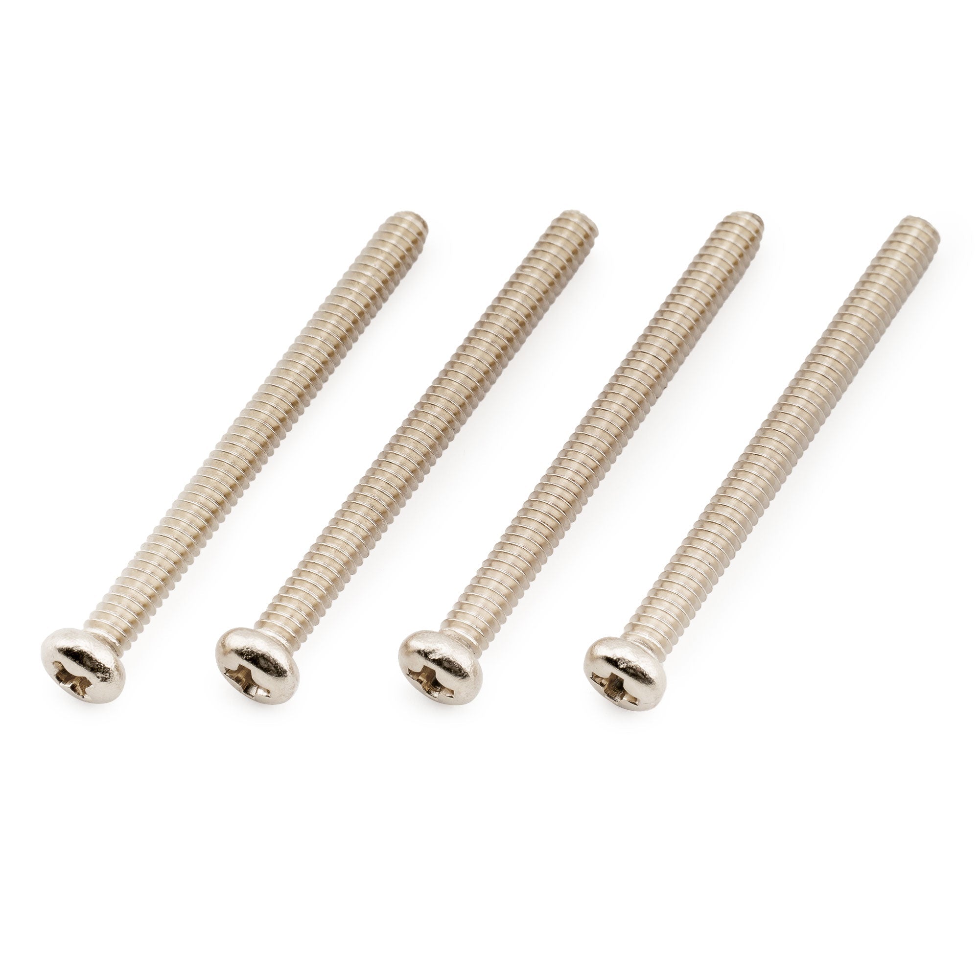 Tornillos de montaje para pastillas humbucker Musiclily Ultra UNC#3-48X1.1 pulgadas de acero inoxidable para guitarra eléctrica estadounidense (juego de 20)