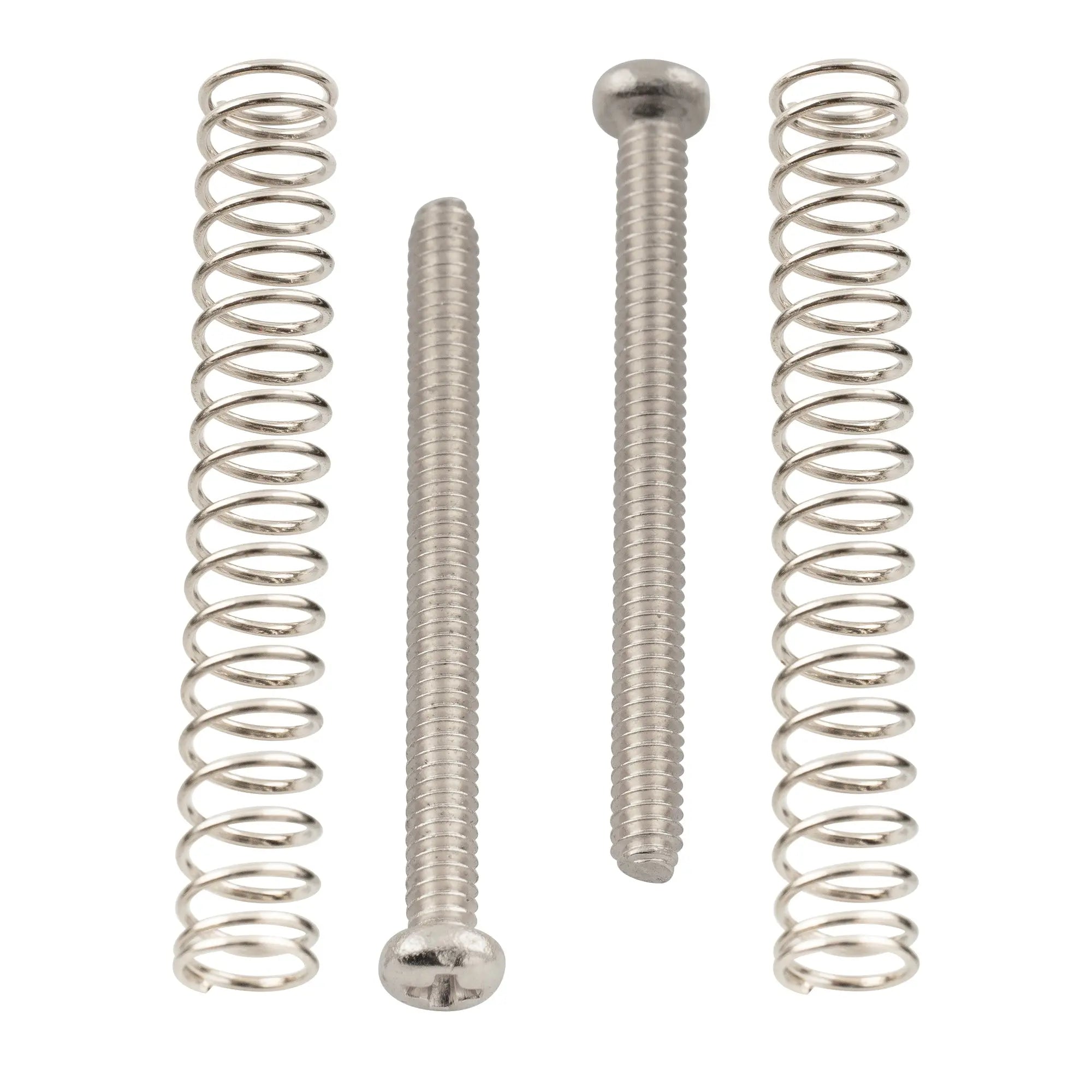 Part of musiclily ultra unc 3 48 1 1 inch stainless steel humbucker pickup mounting screws and springs set for american made electric guitar mx3088 2m562 2p