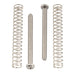 Part of musiclily ultra unc 3 48 1 1 inch stainless steel humbucker pickup mounting screws and springs set for american made electric guitar mx3088 2m562 2p