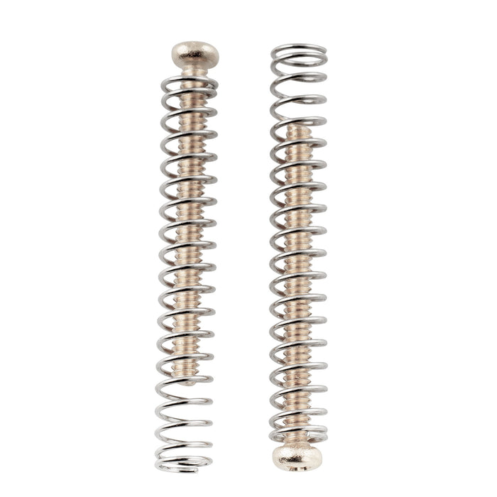 detail of musiclily ultra unc 3 48 1 1 inch stainless steel humbucker pickup mounting screws and springs set for american made electric guitar mx3088 2m562 2p