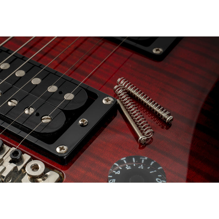 Parafusos e molas de montagem de captador Humbucker Musiclily Ultra UNC#3-48X1,1 polegada em aço inoxidável para guitarra elétrica americana feita, conjunto de 6