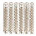 musiclily ultra unc 3 48 1 1 inch stainless steel humbucker pickup mounting screws and springs set for american made electric guitar mx3088 6m562 6p, nickel