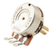 Part of musiclily pro hd a250k full brass inch size fine 24 spline split short shaft pot audio taper potentiometers for electric guitar bass mx3090