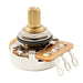 musiclily pro hd a250k full brass inch size fine 24 spline split short shaft pot audio taper potentiometers for electric guitar bass mx3090