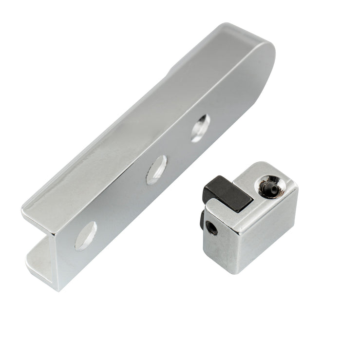 Musiclily Pro Einzelbassbrücke für die 3. und 4. Saite mit Single String Lock-Down Bassbrücke 