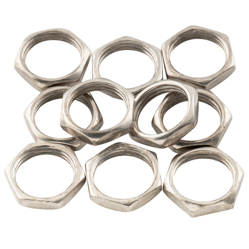 musiclily pro m12 switch mounting hex nuts for metric lp box style pickup selector toggle switch mx3139 10p
