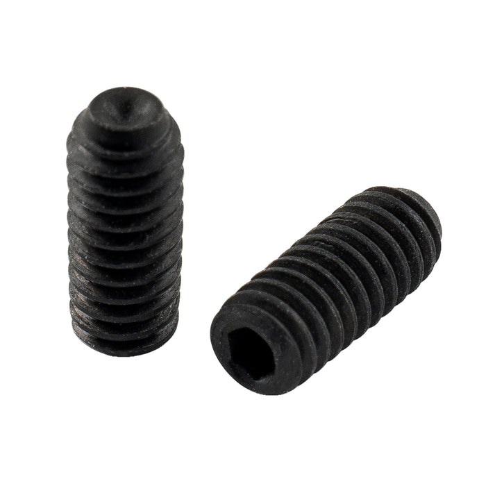 Cerniere per regolazione dell'altezza del ponte in acciaio inossidabile Musiclily Ultra UNF#4-48x1/4 pollici per ponte di chitarra elettrica USA, set di 12 pezzi