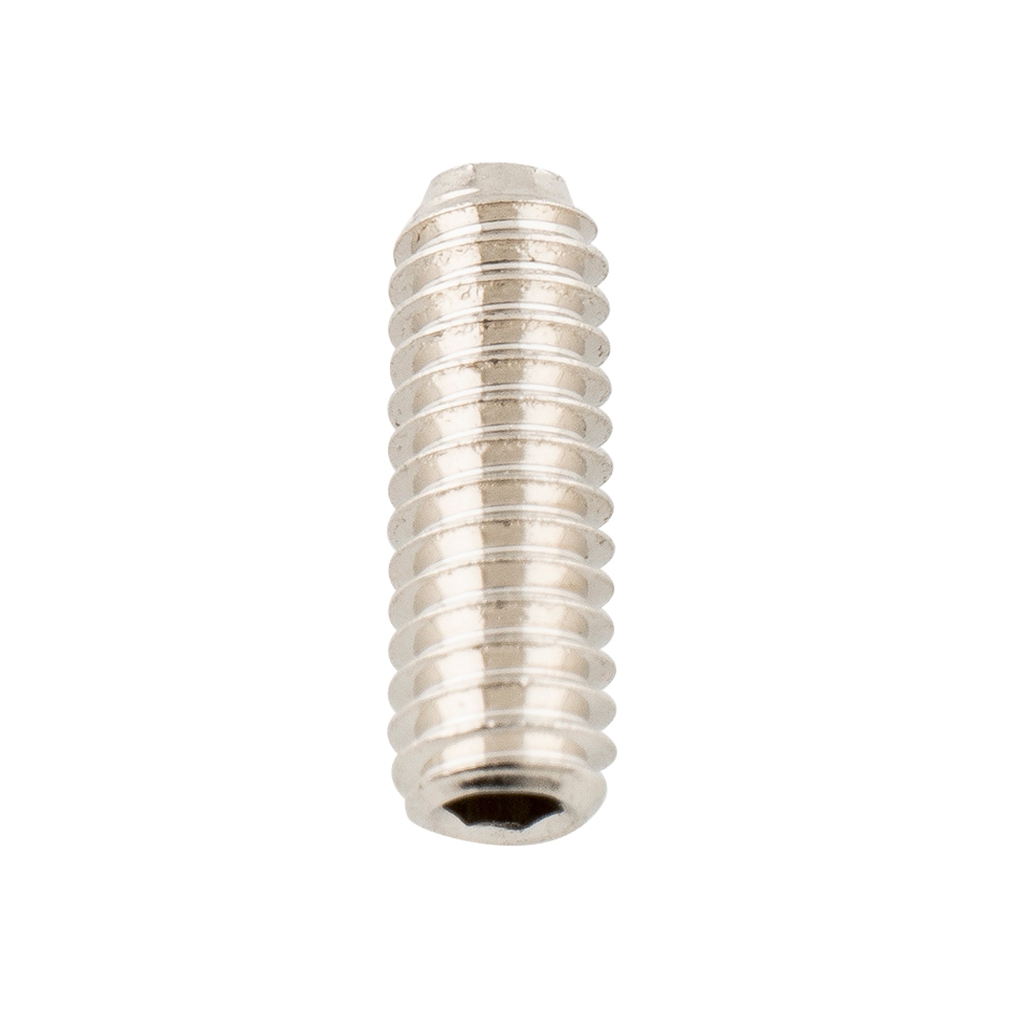 Tornillos de ajuste de altura de puente de guitarra eléctrica estadounidense Musiclily Ultra UNF#4-48x5/16 pulgadas de acero inoxidable, juego de 12