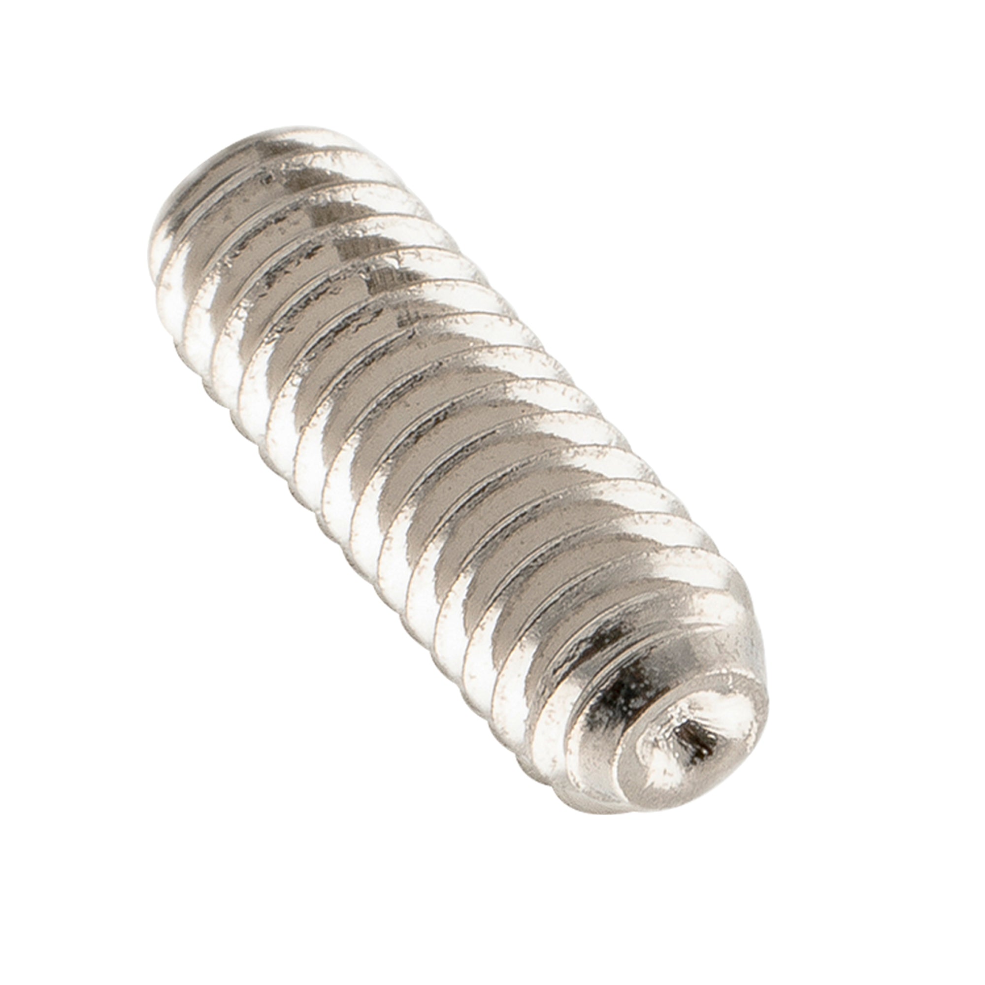 Tornillos de ajuste de altura de puente de guitarra eléctrica estadounidense Musiclily Ultra UNF#4-48x5/16 pulgadas de acero inoxidable