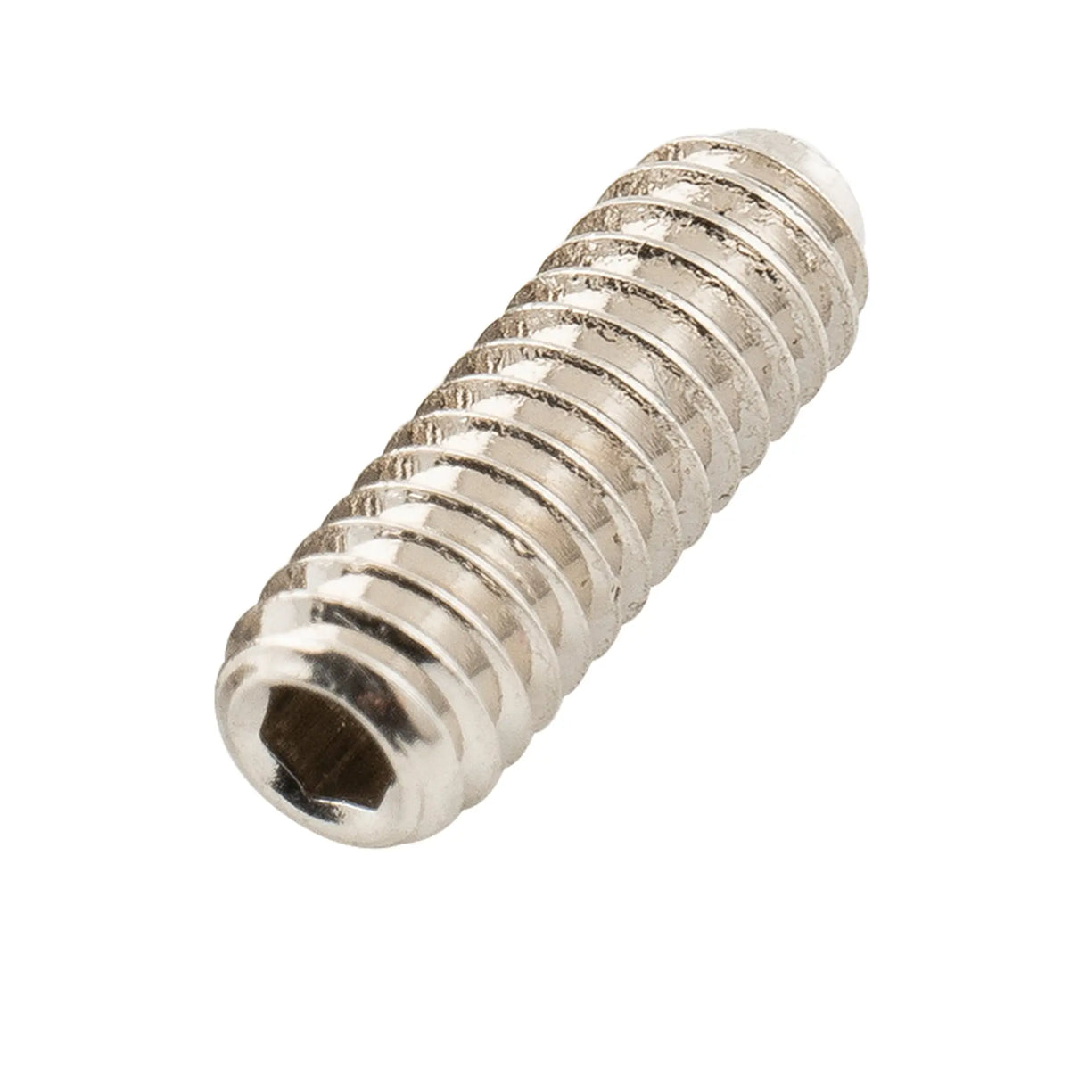 musiclily ultra unf 4 48 5 16 inch stainless steel saddle height adjustment screws for usa electric guitar bridge mx3163p, nickel