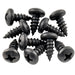 musiclily pro m4 2 9 5mm stainless steel mounting screws for guitar cavity shielding ground solder lug mx3164bk 10