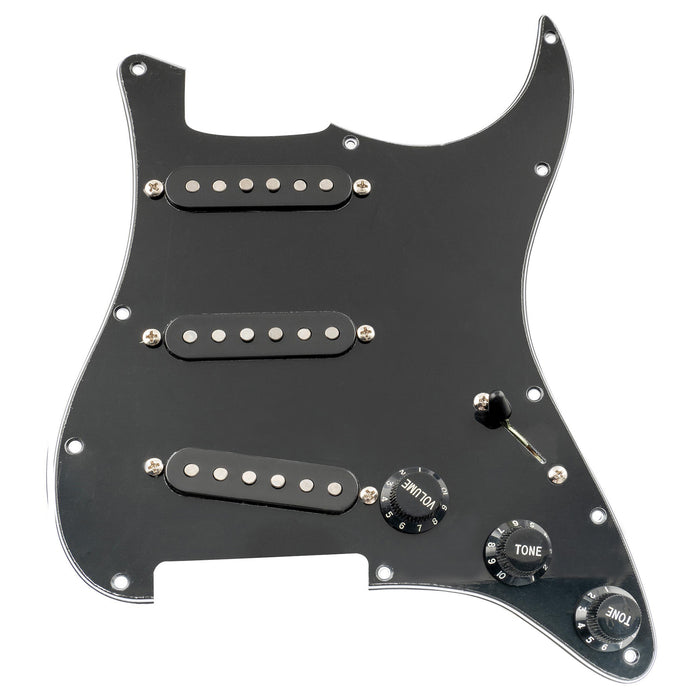 
Musiclily Pro Pré-ajustado Padrão SSS Palheta com Captadores Artec Escalonados Ímãs de Alnico 5 Bobina Simples para Guitarra Elétrica Estilo ST