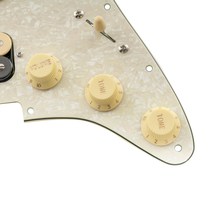 Musiclily Pro Auto-Split Pre-wired Standard HSS Pickguard with Artec Pickups Alnico 5 Magnet for ST Style Electric Guitar Musiclily Pro