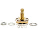musiclily pro hd 250k full brass metric coarse 18 spline split shaft pot audio linear taper potentiometer for electric guitar bass mx3191 details