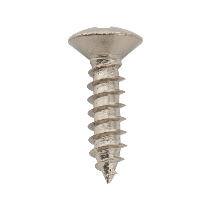 Musiclily Ultra 3x12mm Stainless Steel Pickguard Control Plate Countersunk Mounting Screws for Squier or Imported Electric Guitar or Bass, Set of 50