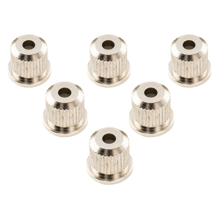 Musiclily Ultra 5/16 de Polegada 8,3mm de Latão Sólido Total G-TLB-1 Estilo Buchas de Montagem Traseira Corpo Inteiro por Corda para Violão Elétrico estilo Telecaster