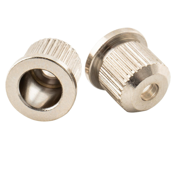 Musiclily Ultra 5/16 de Polegada 8,3mm de Latão Sólido Total G-TLB-1 Estilo Buchas de Montagem Traseira Corpo Inteiro por Corda para Violão Elétrico estilo Telecaster