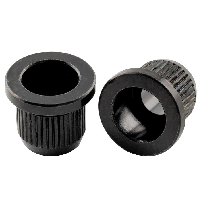 Musiclily Ultra 3/8 pouces 9,6 mm en laiton massif style G-TLB-2, embouts de montage arrière pour cordes traversantes pour basse électrique