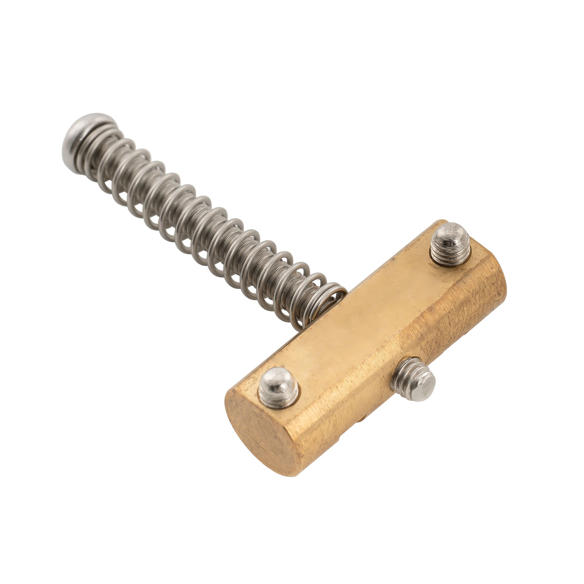 Musiclily Ultra 10.8mm Full Solid Brass Barrel Compensated Saddles for Tele Style Electric Guitar, Set of 3 Musiclily Ultra