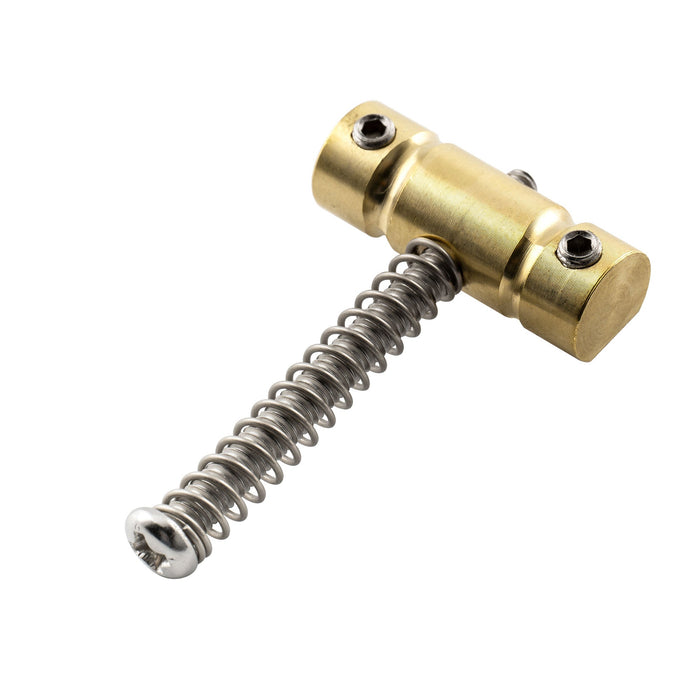 Musiclily Ultra 10,8 mm Welle-Style Vollmessing-Barrel Kompensierte Sättel für Tele-Style Elektrogitarren