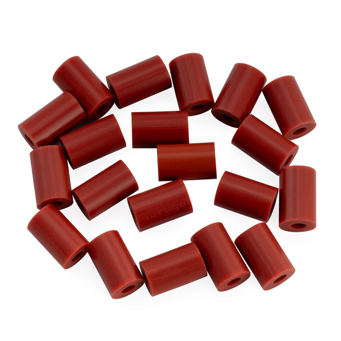 Musiclily Pro 11mm (7/16 Inch) Red Pickup Mounting Rubber Tubing for Tele Style Electric Guitar (Set of 20)