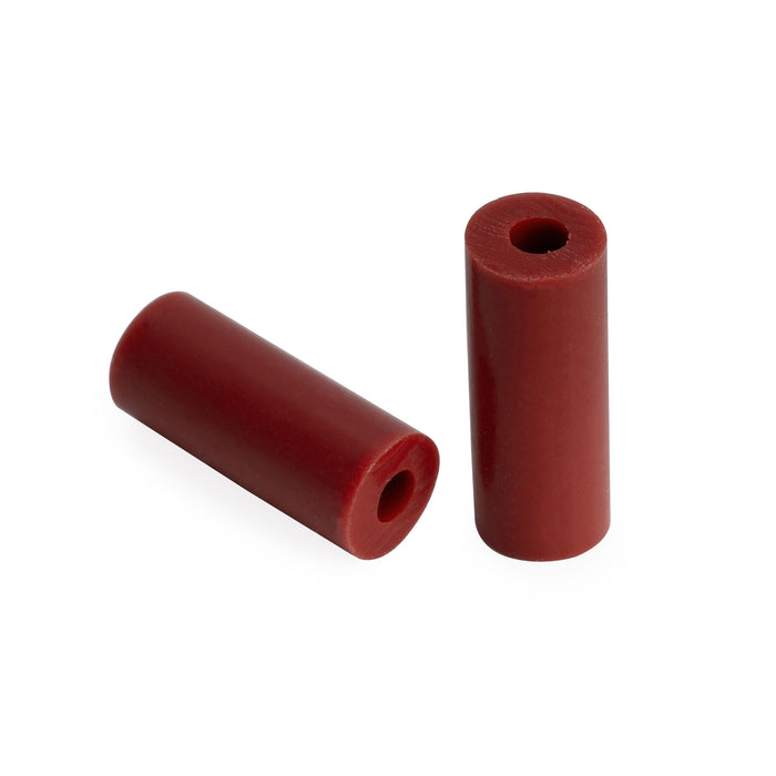 Musiclily Pro 17mm (43/64 Inch) Red Pickup Mounting Rubber Tubing for PB JB Style Electric Guitar (Set of 20)