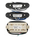 Part of musiclily pro st 60se alnico 5 staggered single coil pickups and uncovered humbucker st hss neck middle bridge pickups set for strat style electric guitar mx3236mx3237mx3315p