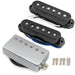 musiclily pro st 60se alnico 5 staggered single coil pickups and covered humbucker st hss neck middle bridge pickups set for strat style electric guitar mx3236mx3237mx3325p details