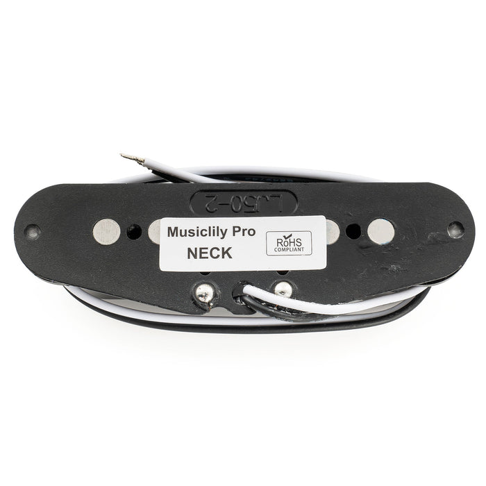 Part of musiclily pro st 60se staggered alnico 5 single coil neck pickup for strat style electric guitar mx3236mx3237mx3238p