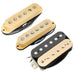 musiclily pro st 60se alnico 5 staggered single coil pickups and uncovered humbucker st hss neck middle bridge pickups set for strat style electric guitar mx3236mx3237mx3315p cream