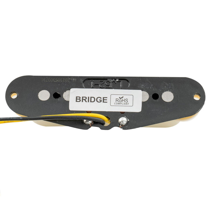 Musiclily Pro ST-60SE スタッガード アルニコ5 シングルコイルブリッジピックアップ Stratストラトエレキギター用 ブラック