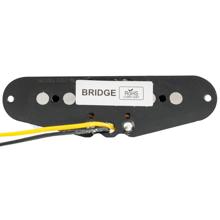 Musiclily Pro ST-60SE スタッガード アルニコ5 シングルコイルブリッジピックアップ Stratストラトエレキギター用 ブラック