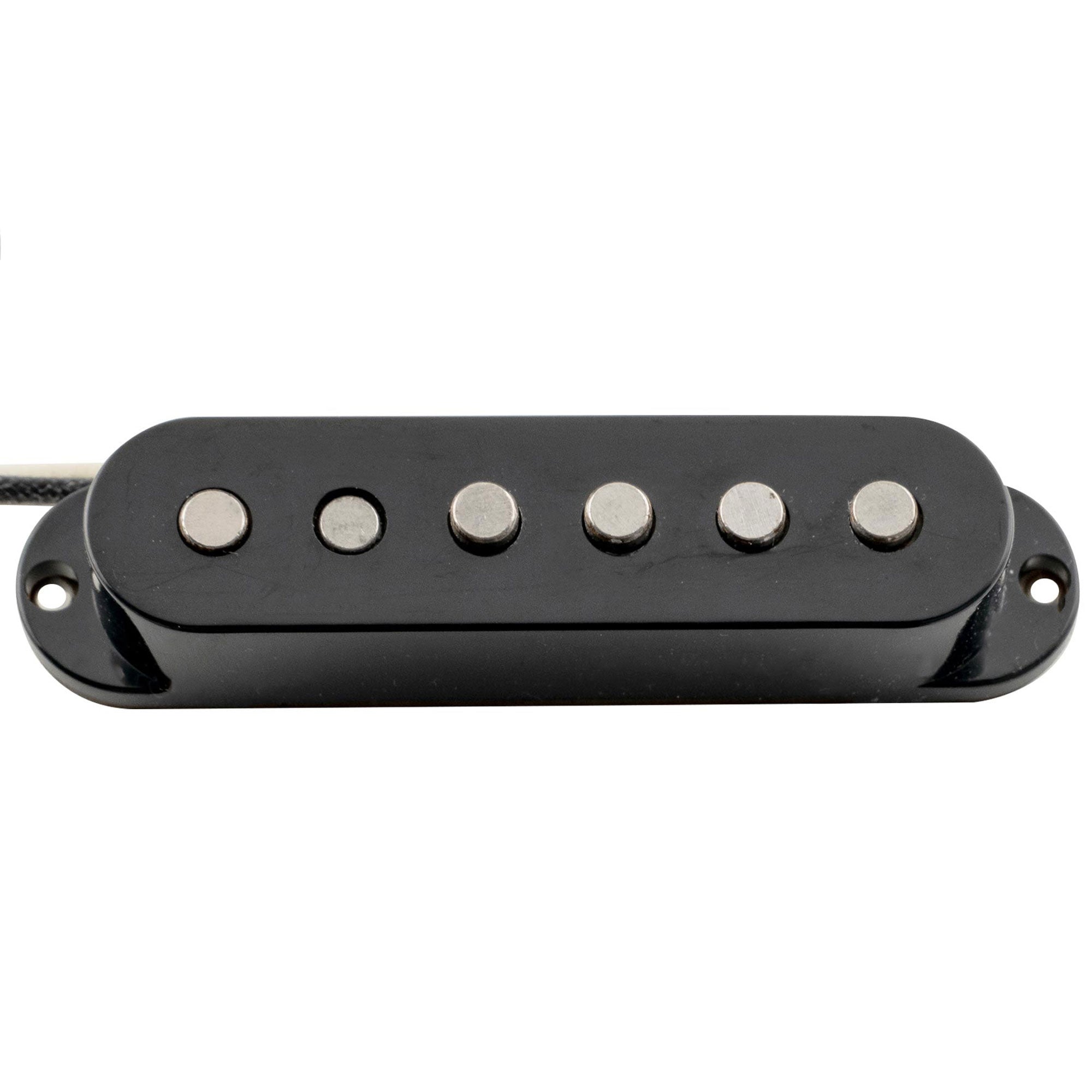 detail of musiclily pro st 60s staggered alnico 5 single coil neck pickup for strat style electric guitar mx3239mx3240mx3241p
