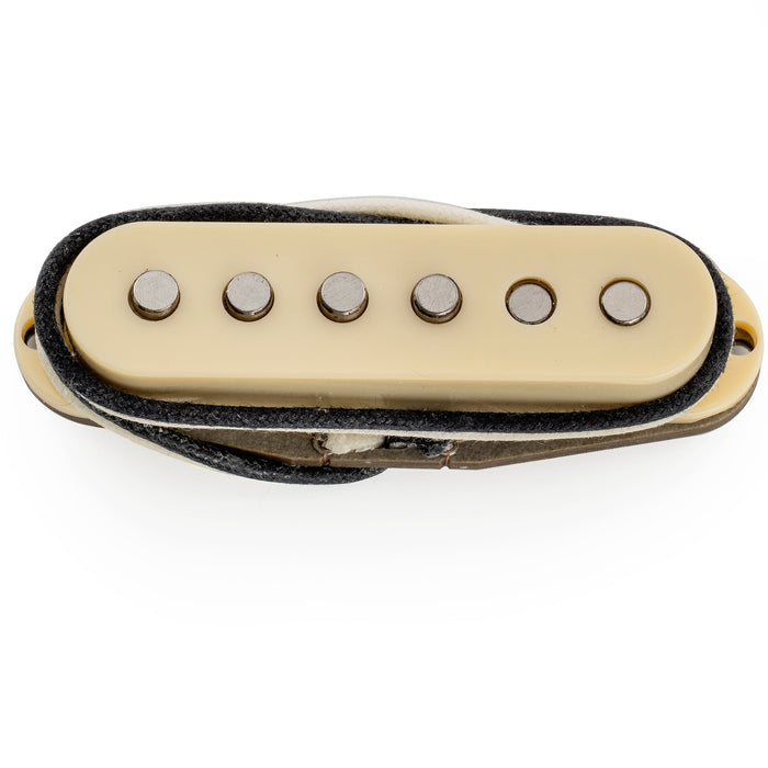 Musiclily Pro ST-60S スタッガード アルニコ5 シングルコイルネックピックアップ Stratストラトエレキギター用 ブラック